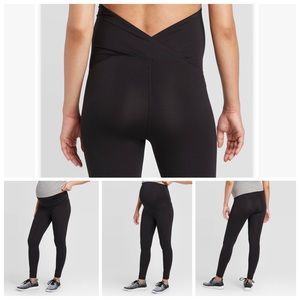 Maternity Workout Legging with Crossover Panel®
